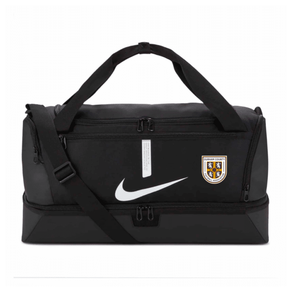 DURHAM COUNTY FA - NIKE ACADEMY 37L HARDCASE – BLACK/WHITE