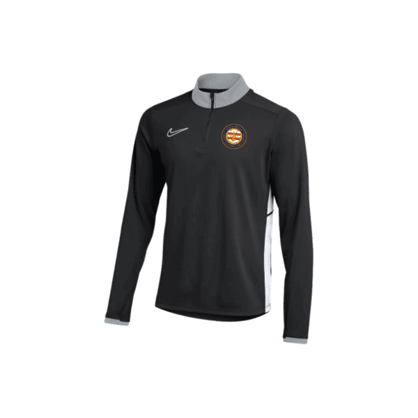 Westmorland County FA - NIKE ACADEMY 25 MIDLAYER DRILL TOP – BLACK/WHITE