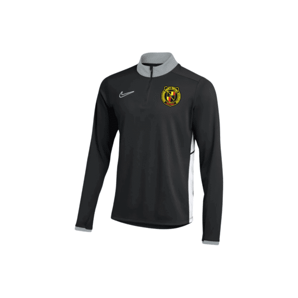 Birmingham County FA - NIKE ACADEMY 25 MIDLAYER DRILL TOP – BLACK/WHITE