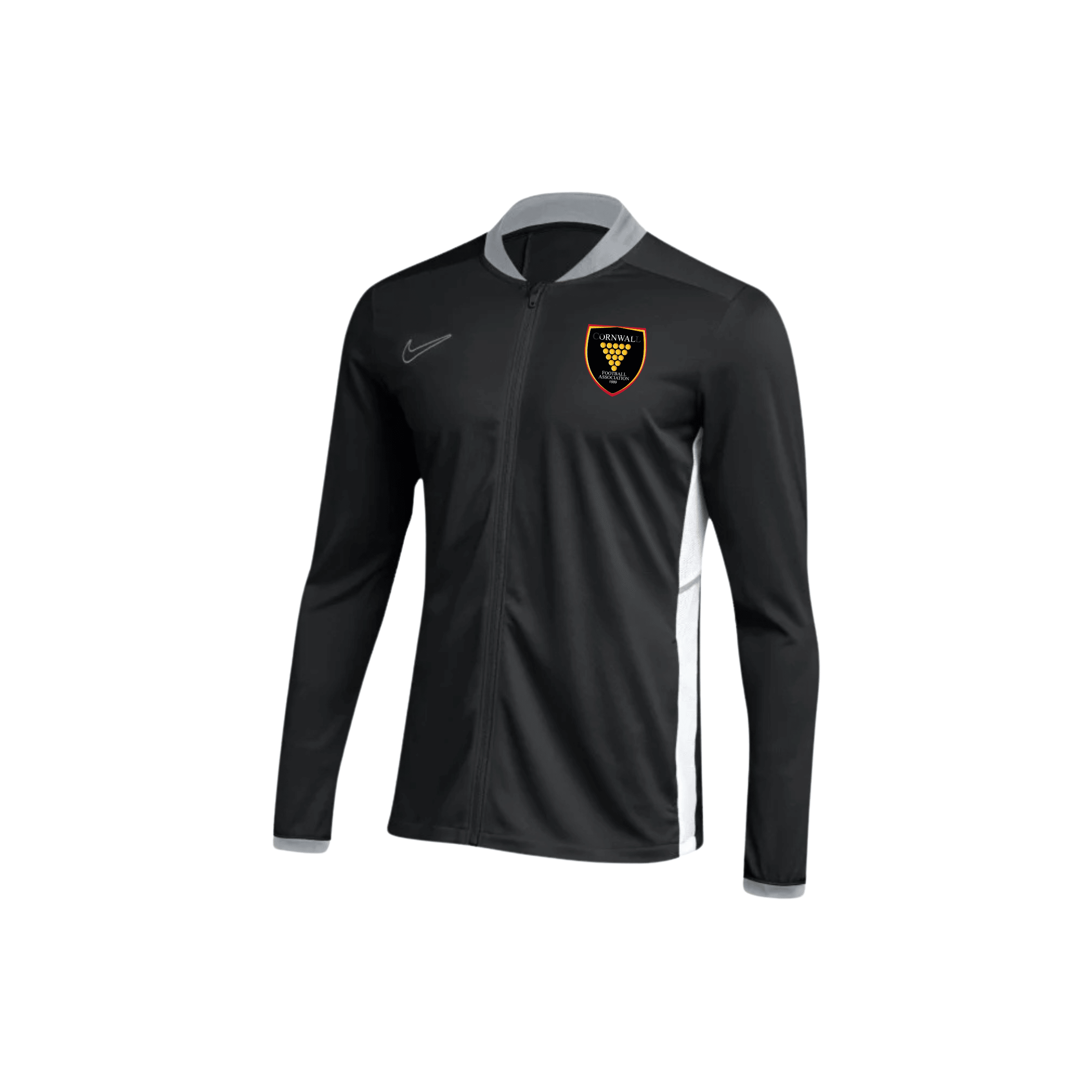 Cornwall FA - NIKE ACADEMY 23 TRACK JACKET – BLACK/WHITE - The Ref