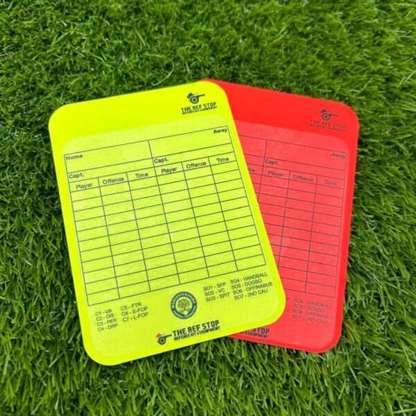 WORCESTERSHIRE FA - WRITE-ON CARD STICKERS