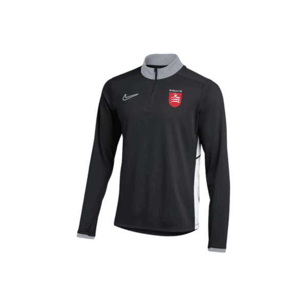 Middlesex FA - NIKE ACADEMY 25 MIDLAYER DRILL TOP – BLACK/WHITE
