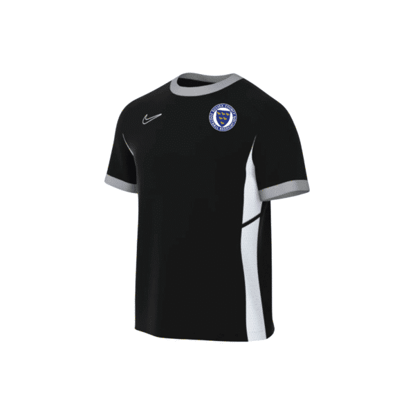 Sussex County FA - NIKE ACADEMY 25 SHORT SLEEVE TEE – BLACK/WHITE