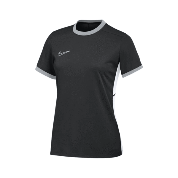 Nike Ladies Academy 25 Short Sleeve Tee - Black/White/Grey
