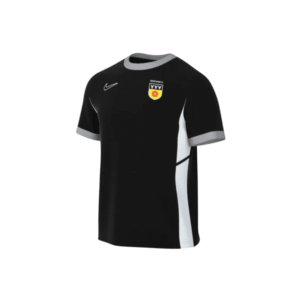 Derbyshire County FA -NIKE ACADEMY 25 SHORT SLEEVE TEE – BLACK/WHITE