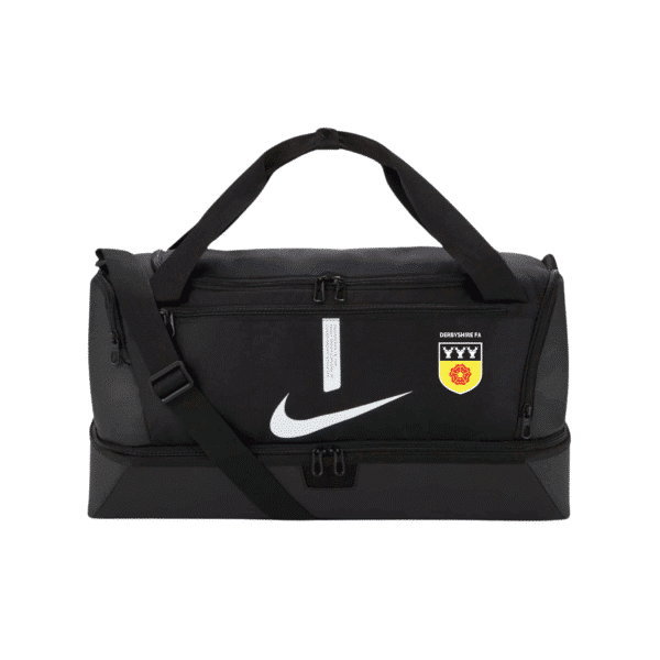 Derbyshire COUNTY FA - NIKE ACADEMY 37L HARDCASE – BLACK/WHITE