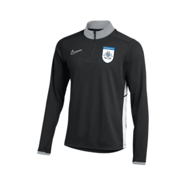 Cambridgeshire County FA - NIKE ACADEMY 25 MIDLAYER DRILL TOP – BLACK/WHITE