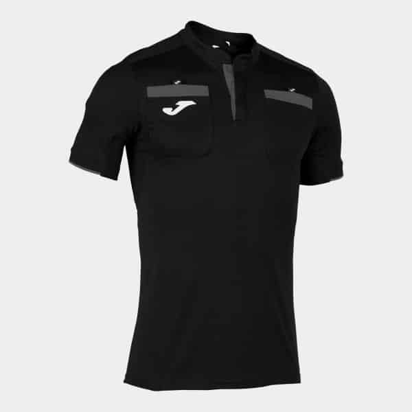 Joma RESPECT II Referee Shirt  - Black/Anthracite