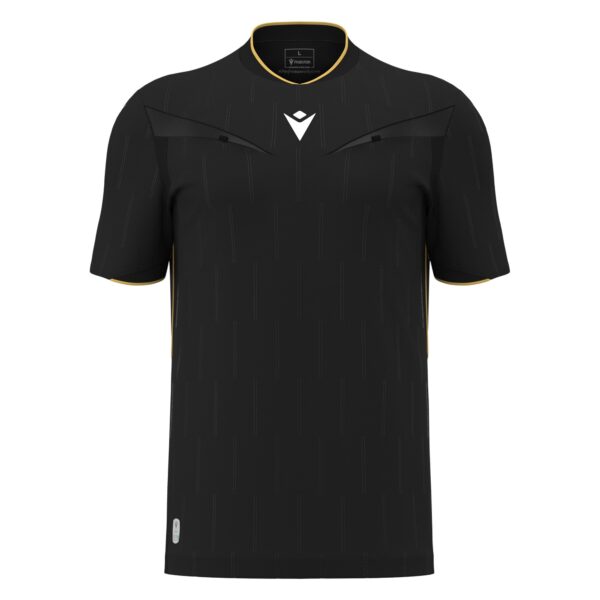 Macron Mendez Referee Shirt S/S Black