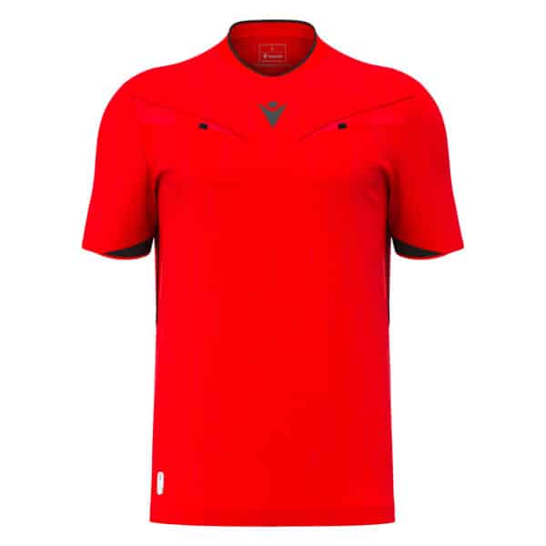 Macron Mendez Referee Shirt S/S Bright Red