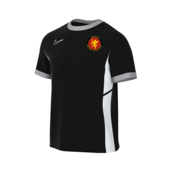 Somerset County FA -NIKE ACADEMY 25 SHORT SLEEVE TEE – BLACK/WHITE