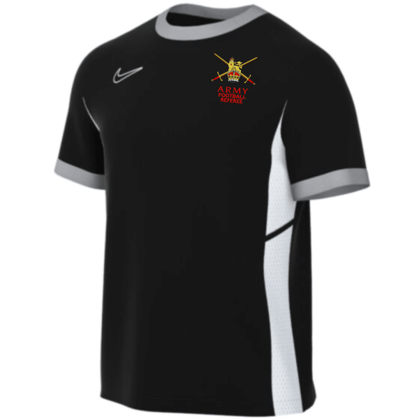 Army FA - NIKE ACADEMY 25 SHORT SLEEVE TEE – BLACK/WHITE