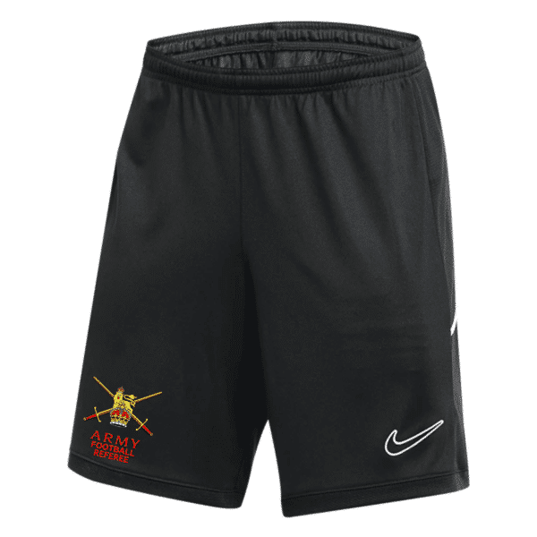 Army FA - NIKE ACADEMY 25 SHORTS – BLACK/WHITE