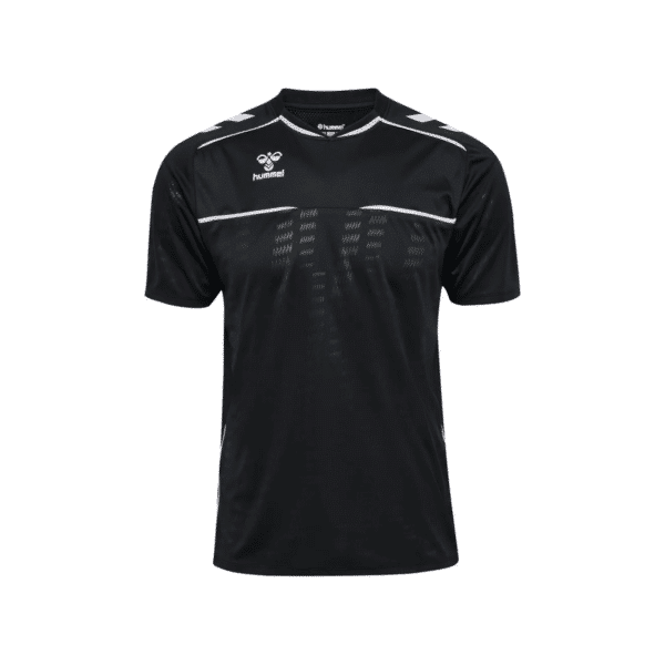 Hummel Short Sleeved Referee Top - Black - S/S